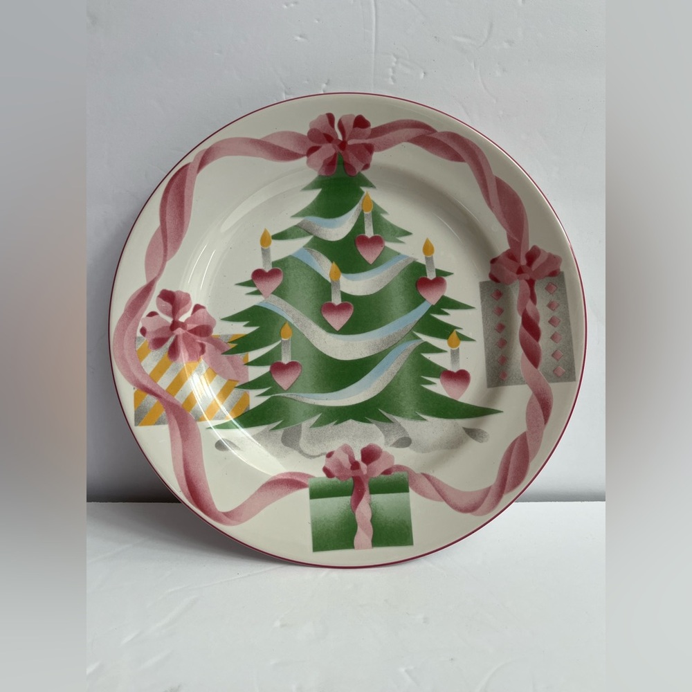 Vintage Sango Christmas Dinner Plate